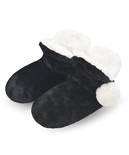 Image of Panda Bros Women's Bootie Slipper Socks, Non-Slip Gripper House Socks