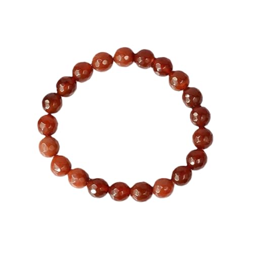 Bracelet en pierre de cristal orange 10 mm Frienemy pour lithothérapie et reiki