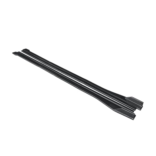 Faldones laterales coche kit de divisores extensiones faldas parachoques