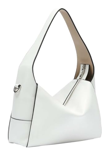 Sac à main LIEBESKIND BERLIN Lou 2 Calf Optic Hobo Bag blanc Arctic - 2
