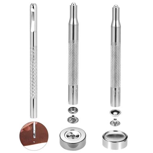 Boutons pression acier inoxydable de qualité supérieure avec kit de pose