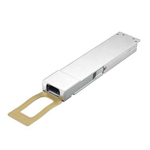 Image of 10Gtek OSFP 400G Flat-top MMA4Z00-NS400 (50m), Compatible for NVIDIA, multimode transceiver, up to 50-Meter@ OM4 MMF, MPO-12 /APC Interface