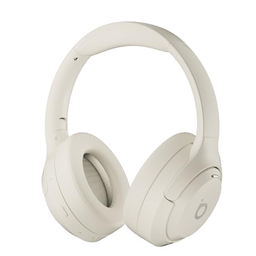 Fone de Ouvido Bluetooth, Cancelamento de Ruído Ativo Headphone Bluetooth 5.4 Headset com Microfone,