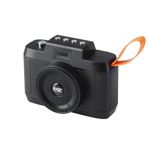 Image of MZ S675 (Portable Bluetooth Speaker) Dynamic Thunder Sound with High Bass, Stylish Camera Design with 5W Power & 800mAh Battery