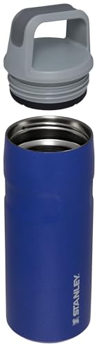 Image of Stanley IceFlow Cap and Carry Water Bottle | Wide Mouth Twist Lid | Lightweight & Leakproof for Travel & Sports | Insulated Stainless Steel | BPA-Free