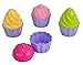 Produktbild Simba 107102508 - Sandformen Cupcake, 8 Teile, 6cm Durchmesser, Sandkastenspielzeug, Sandspielzeug, Sandkuchen, ab 1 Jahr