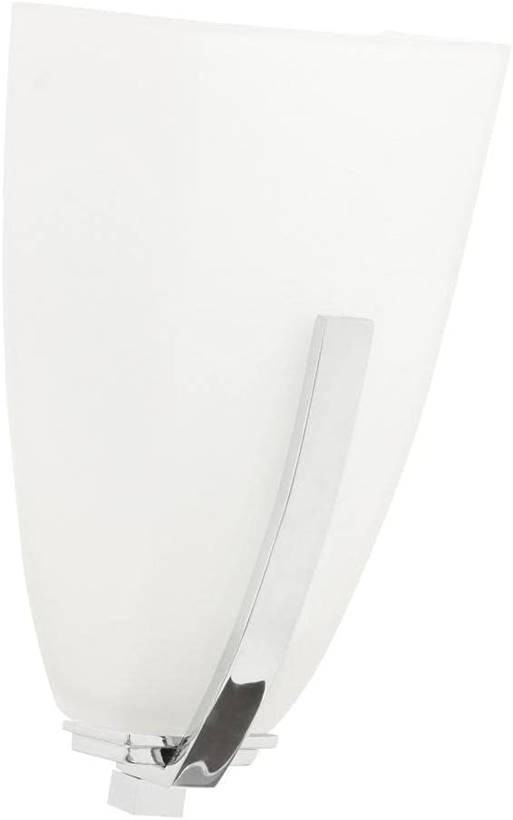 ​Home Decorators Collection 27180 Sydney 1-Light Polished Nickel Wall Sconce