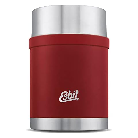 Esbit Sculptor Thermal Food Container, Stainless Steel, BPA-Free, Black, Silver & More, 750 ml & 1000 ml, Food Container for Hot and Cold Food, Soups and Salads, Insulated Container for School & Work Cover