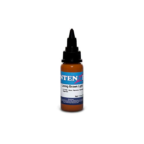 Lining Brown Light - Intenze Tattoo Ink - 1oz Bottle