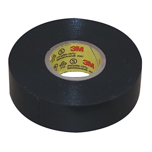 Image of 3M 7010349613 Scotch Super33+ Vinyl Electrical Tape - 3 /4 inch x 66', Black