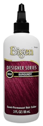 Bigen Semi-Permanent Haircolor #Bg3 Burgundy 3 Ounce (88ml) (6 Pack) miniatura 2