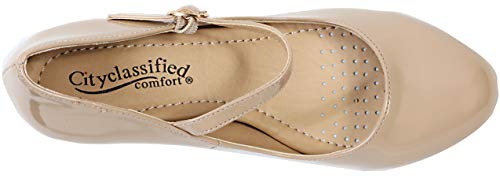 City Classified Comfort Women's Kirk Mary Jane High Heel4