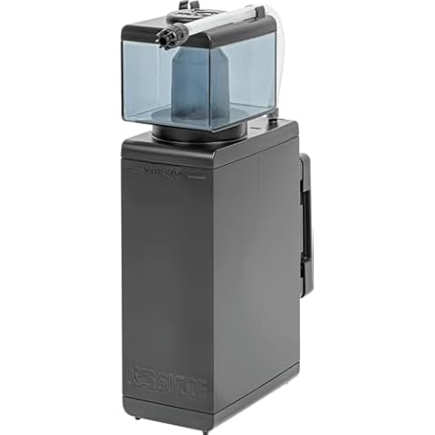 Sicce Shark Nano Protein Skimmer 150 up to 40 Gallon Saltwater Aquariums | Ultra Quiet Pump, Adjustable, Compact, Small Aquarium Marine Reef Tank Cover