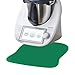 Pedana scorrevole per Thermomix TM6 TM5 – Accessori Sottopiede antiscivolo, durevole, nero, per robot da cucina Vorwerk TM5 TM6, verde