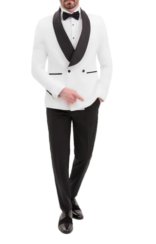Men's 2 Piece Slim Fit Suits Jacket Men Formal Suit for Wedding Prom Dinner Party Tuxedo3