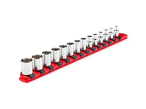 Tekton 1/4 Inch Drive 12-Point Socket Set, 14-Piece (4-15 Mm) | Shd90112 #TOP29