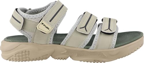 Image of FUEL Keta Lightweight Comfortable for Walking, Travel & Outdoor Activities | Adjustable Strap | Anti-Slip Sole Men's Sports Sandals