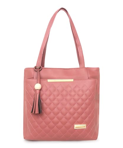 Image of Women Fashion Handbags Large Capacity Tote Purses Stylish Ladies Women and Girls Handbag For Office Bag Ladies Travel Shoulder Bag Set Of 1.