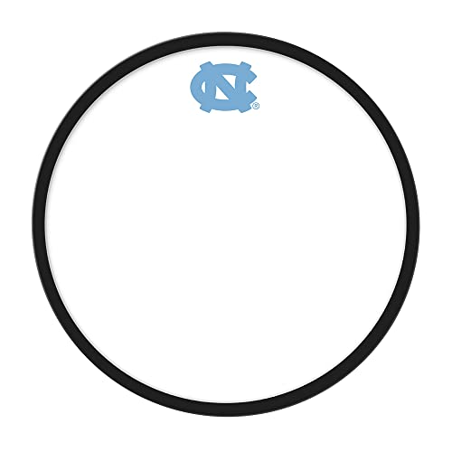 The Fan-Brand NCAA North Carolina Tar Heels - Modern Disc Dry Erase Wall Sign - Sports Team Bar Sign Décor: Home, Dorm, Garage, Office, Fan Cave