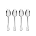 Oneida Satin Sand Dune Set of 4 Dinner Spoons, Casual Flatware