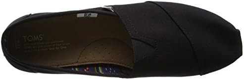 TOMS Classics Black/Black Canvas 10002931 Mens 10.5 | Image 4
