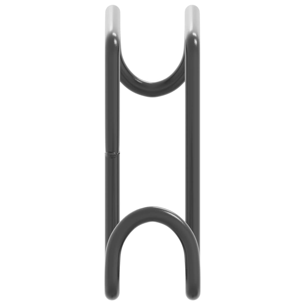 Trensenhalter 3 Stück Schwarz pulverbeschichteter Stahl 4 x 10 x 13,5 cm für Sattelzubehör Zaumzeug Pferdeausrüstung Reitsportbedarf Stall Ordnung