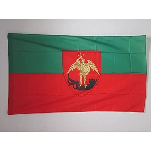 AZ FLAG, City of Brussels Flag, 2x3 Ft, Bruxelles Banner with Sleeve, 100% Polyester, Fade Resistant, Vivid Colors