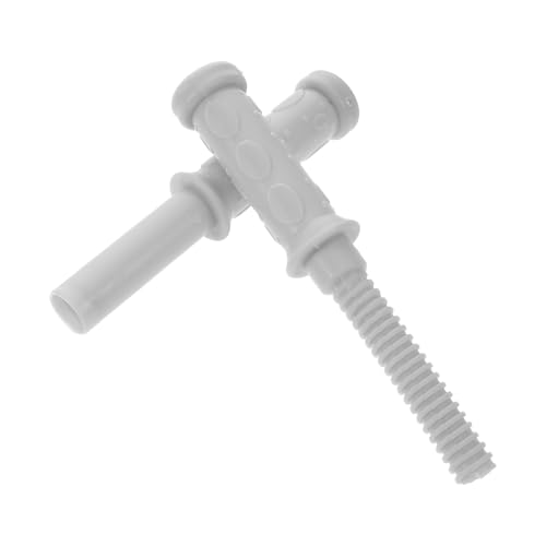 OUNONA Universal Plastic Rocking Horse Replacement Handle 9.84 Inch Threaded Grip for Children Toy Horse Indoor Outdoor Play Comfortable Non-Slip