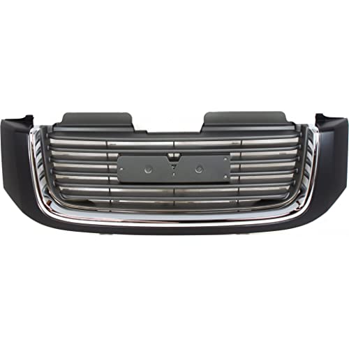 For GMC Envoy 2002-2005 Grille | Black/Chrome | GM1200465 | 10358134 -  Sherman Parts, MLX-SHE690-99-2-CL360A50