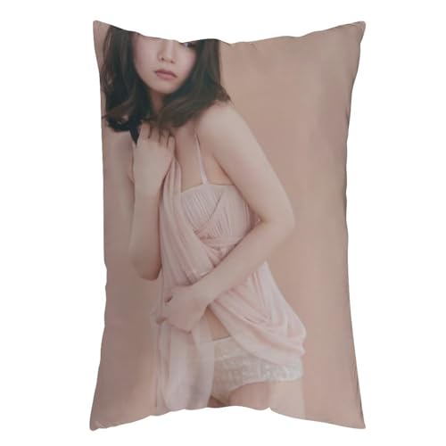 吉岡里帆90 抱き枕カバー クッションカバー インテリア グズ い背当て飾り 座布団 置物 抱きまくら 16 "x24 "