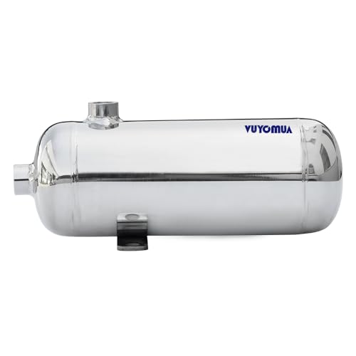 Image of 0.2Gallon 304 Stainless Steel High Pressure Mini Small Portable Air Tank Air Reservoir Water Storage Tank (0.8L-SG)
