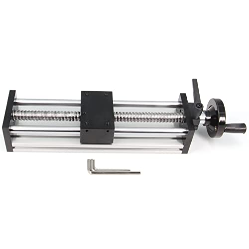 Guide linéaire manuel 200mm SFU1605 avec volant pour axe optique double