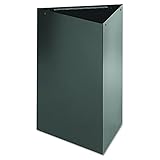 Safco Products 9550BL Trifecta Trash Can 26' High Base (Trifecta Lid sold separately), 15-Gallon,...