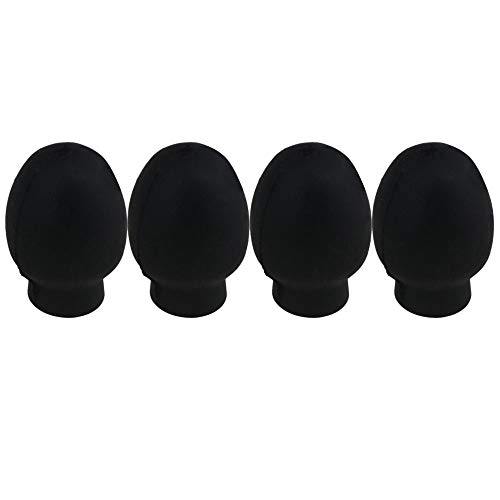 Yibuy Rubber Drum Dampener Practice Tips (4PCS)