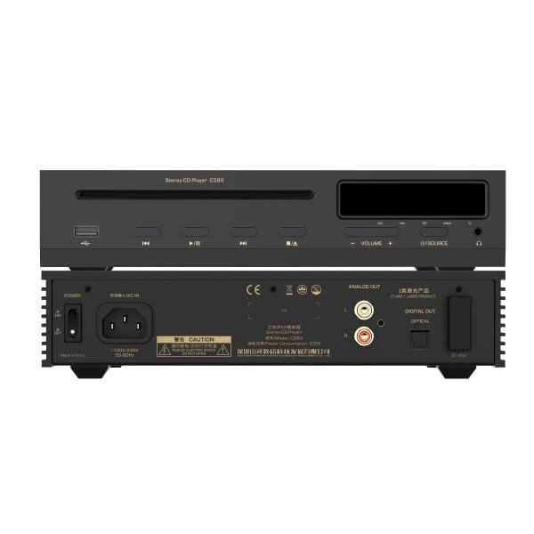 CD80 CD Player (Black)