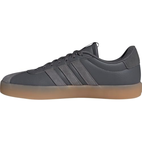 Image of adidas, VL Court 3.0 Shoe - Men's, Grey Five /Grey Four /Grey Six, 11.0