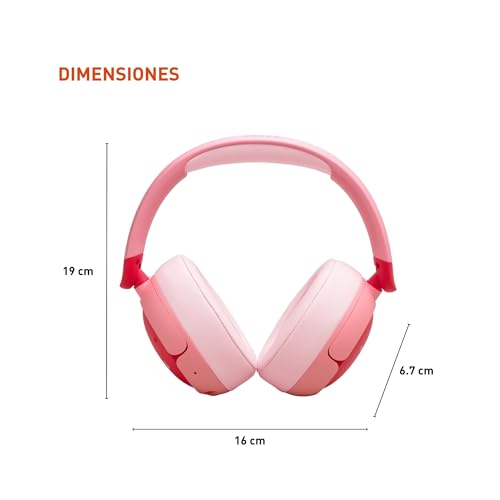 Image of JBL Junior 470NC - Cancelling Kids Headphones - Pink