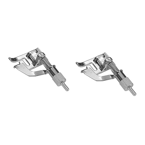 2 Piezas Pie Prensatelas Recto Multifuncional para Máquina de Coser miniatura 6