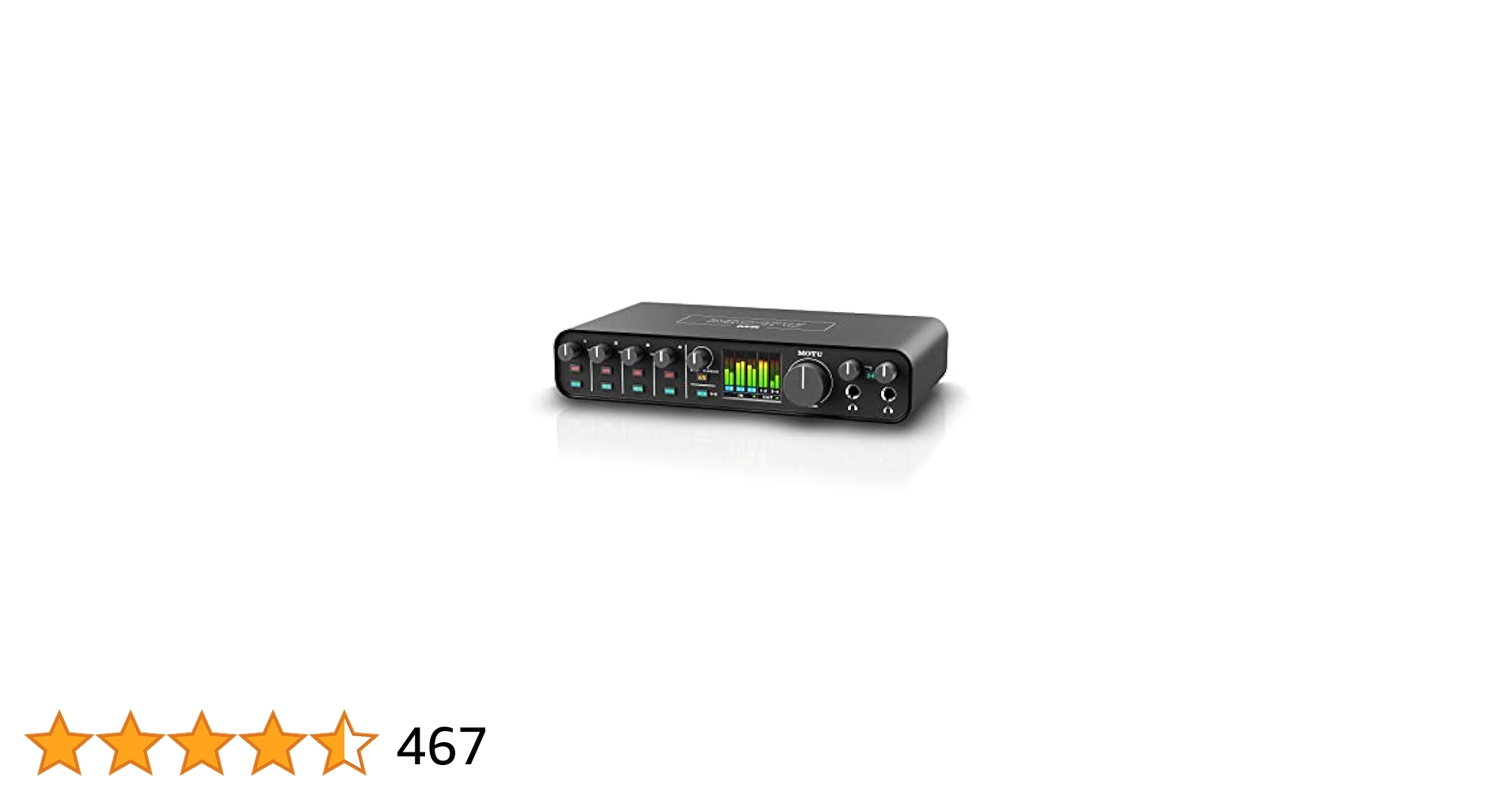 MOTU M6　オーディオインターフェース MOTU M6 レビュー：出力120dBのダイナミック・レンジを誇る6イン