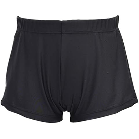 ZIZI Little Big Boy's Dance Tumbling Training Athletic Gymnastics Tank Black Short 2-13Years Cover