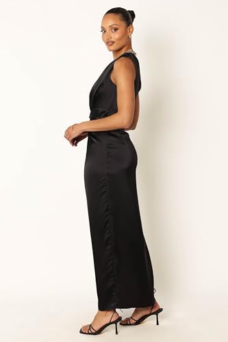 Petal & Pup Women's Nadia One Shoulder Maxi Dress4
