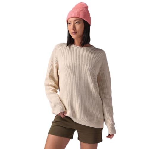 Stoic, Oversized Cotton Fisherman's Sweater - Women's