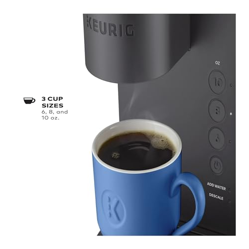 Image of Keurig K-Express Essentials Matte Gray Single-Serve K-Cup Pod Coffee Maker