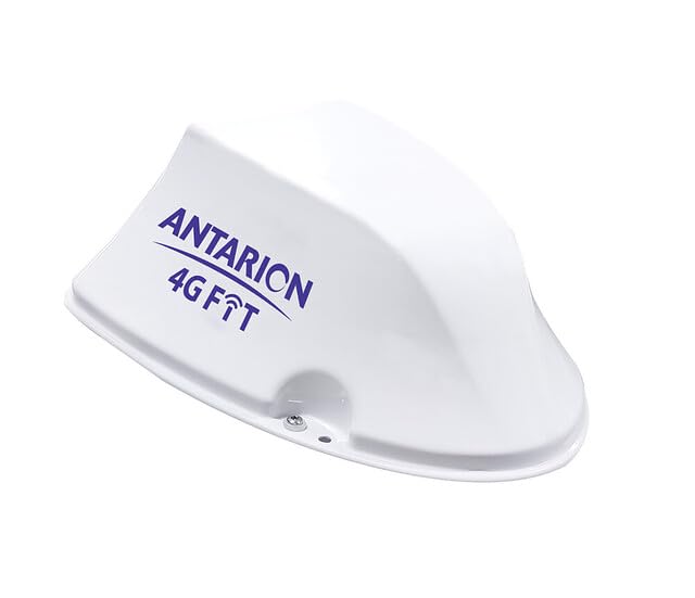 ANTARION Antenne 4G FIT WiFi, Gris, Hotspot Wi-FI Mobile, Design aérodynamique