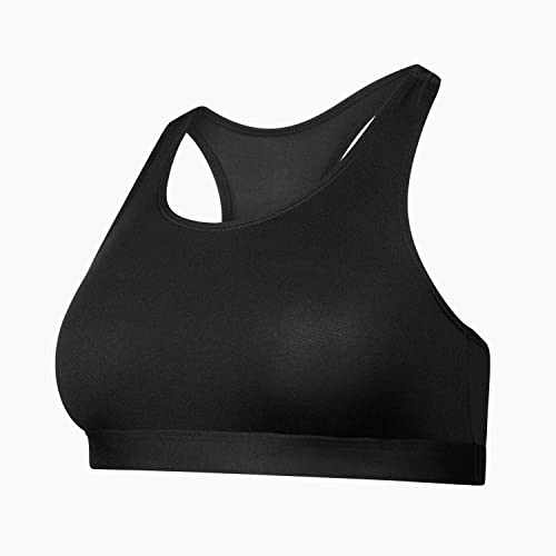 Popular Girls Sports Racerback Bra - Girls Sports Bras. Training Bras For Girls & Teens 2Pk Solid Black And Heather Grey M #TOP1