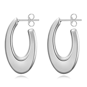 MYNENEY Classical Round Hoop Earring Fashion Post Earrings Huggies for Women Birthday