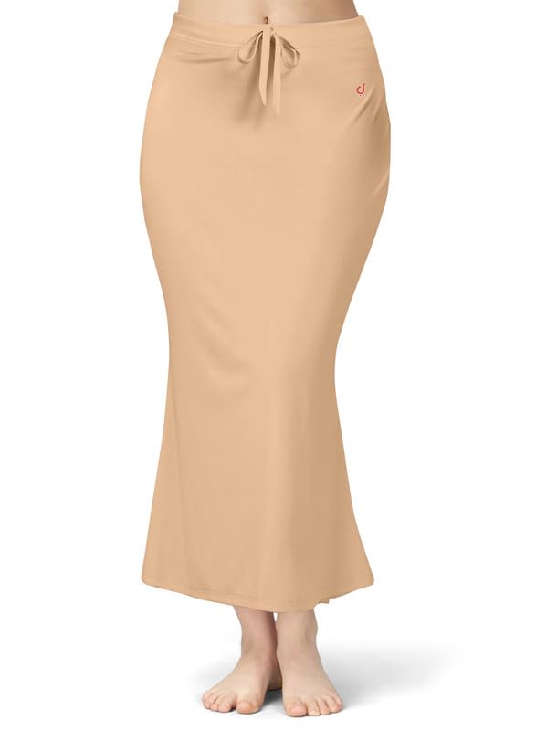 TRENDMALLS Women's Polyester Spandex Saree Shapewear Petticoat for Women, Cotton Blended,Petticoat,Skirts for Women,Shape Wear Dress for Saree Shaper