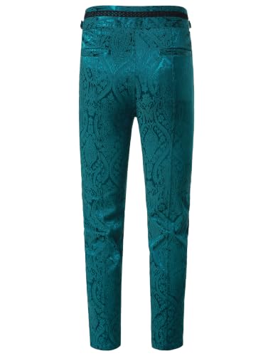 Image of VATPAVE Mens Gothic Pants Cosplay Costume Steampunk Victorian Pants