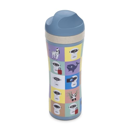 Audi 3202301100 - Borraccia ADUI Design, 425 ml, colore: Blu