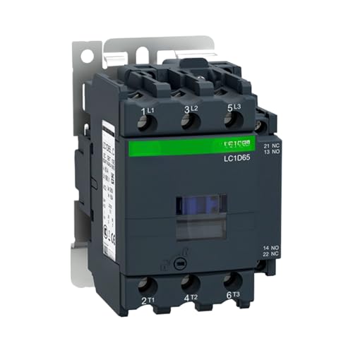 Contacteur ca LC1D65 Schneider 220V LC1D09M7C pour commande de moteur triphasé